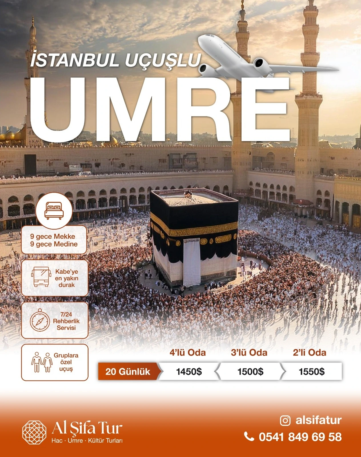 20 GÜNLÜK UMRE, EYLÜL UMRESİ