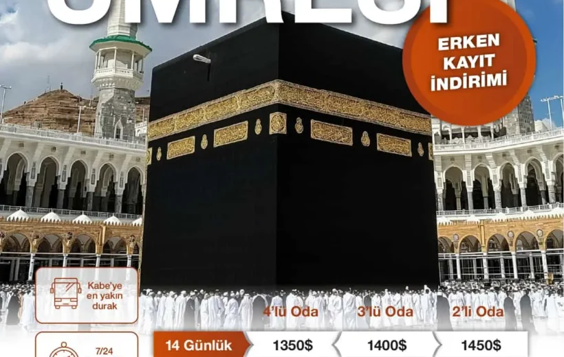 Kasım Umre Turları - 14 Günlük
