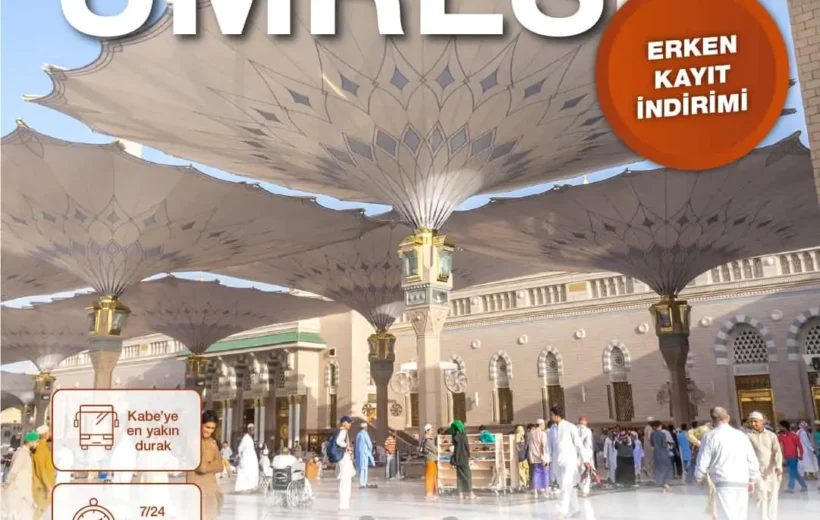 Kasım Umre Turları - 7 Günlük Ara Tatil Umresi